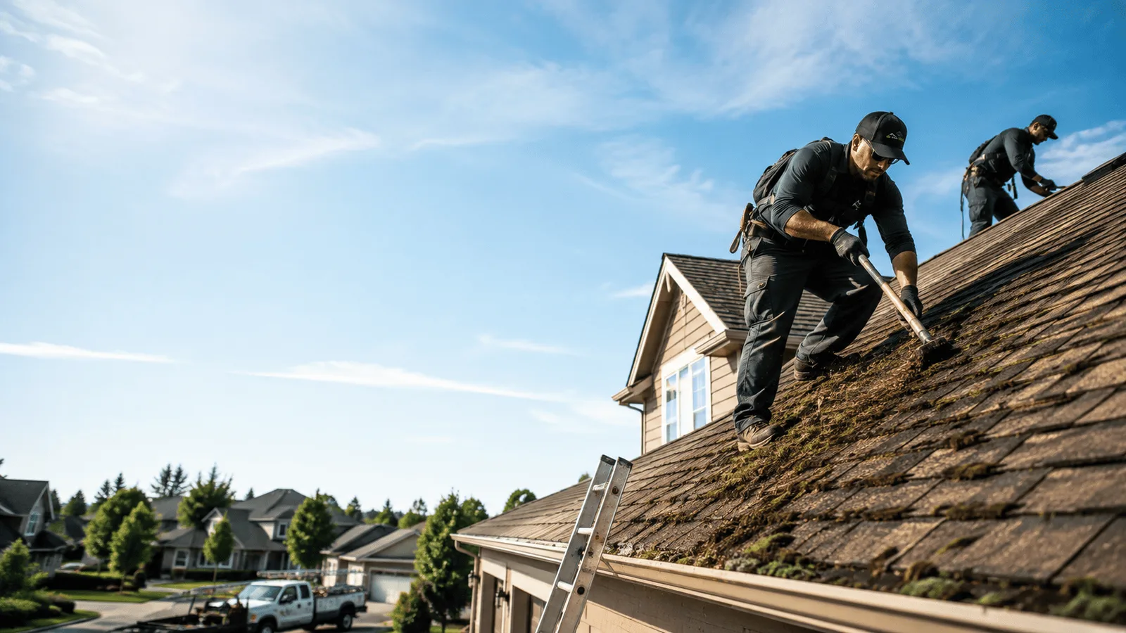 Roof Moss Removal in Garland, TX near me